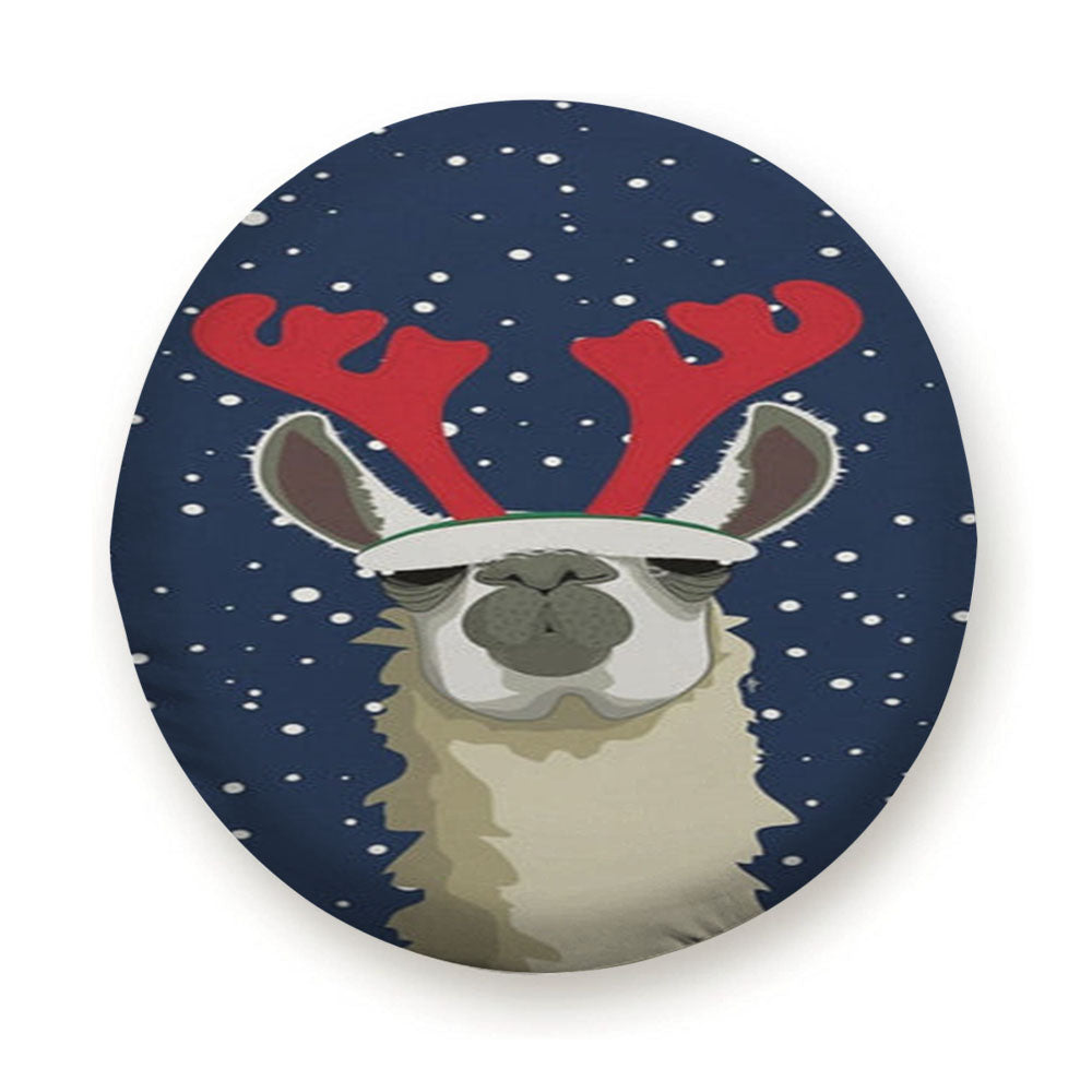 Let It Snow Reindeer Tire Cover