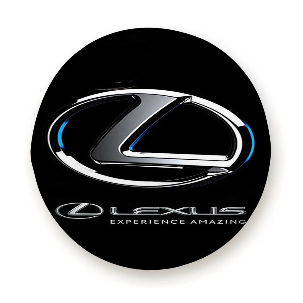 Lexus Logo Black Tire Cover