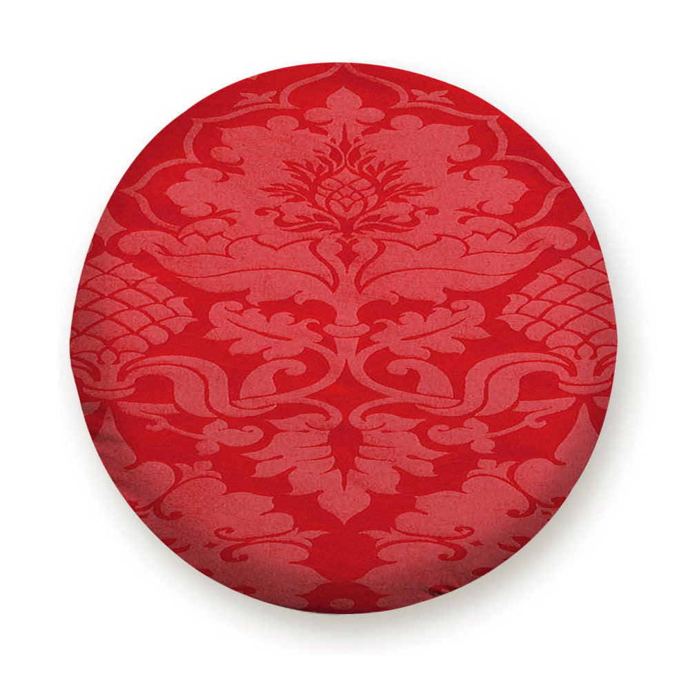 Light Red Damask Pattern Tire Cover