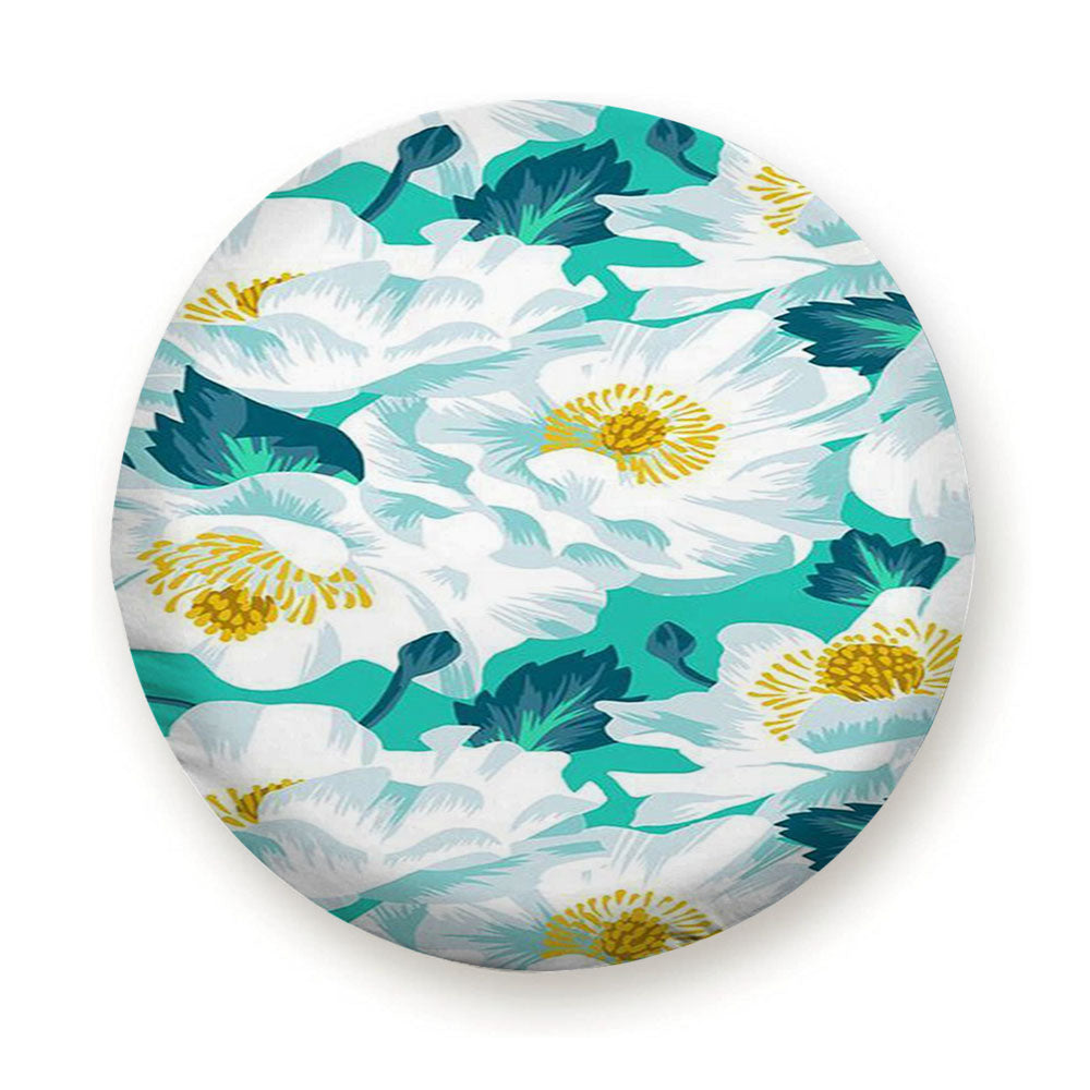 Lilly Pulitzer Flowers Pattern Pai Tire Cover
