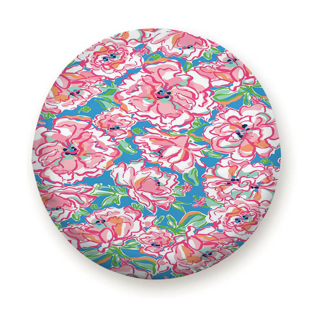 Lilly Pulitzer Summer Flower Pink Flamingo Tire Cover