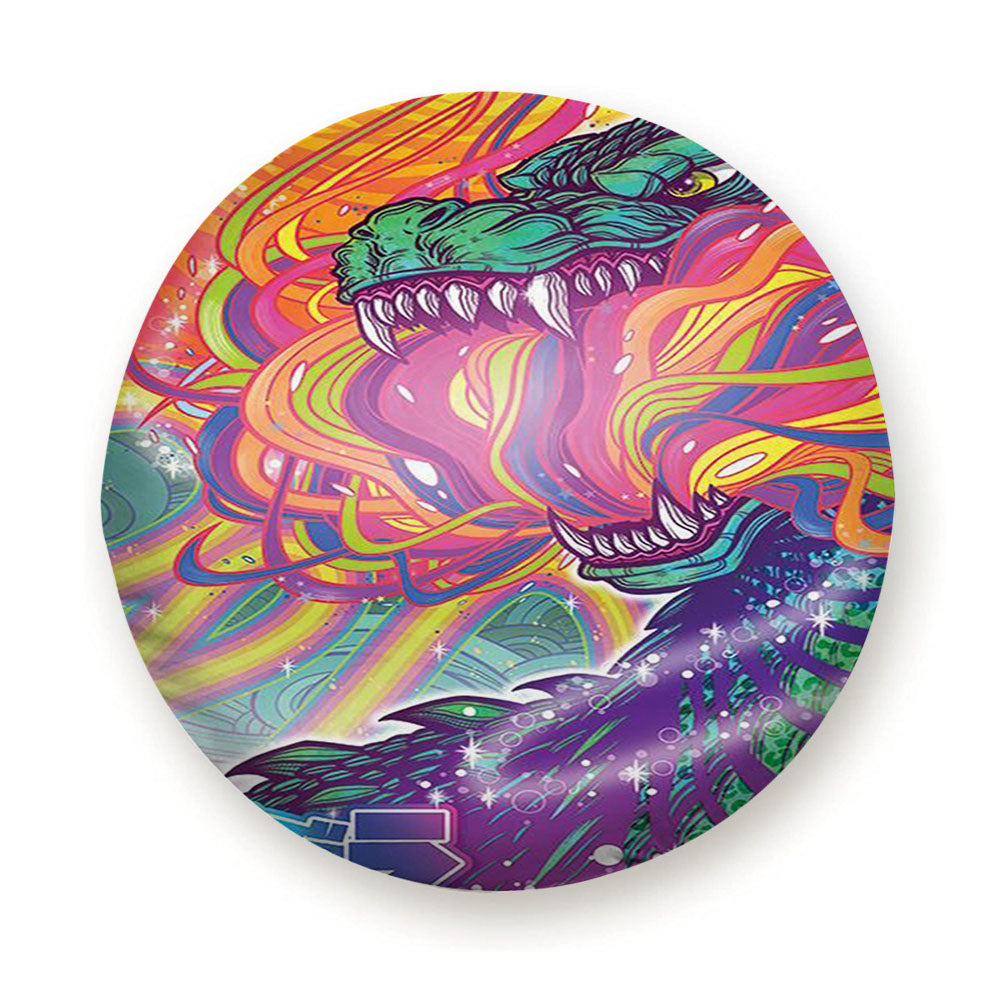 Lisa Frank Godzilla Tire Cover