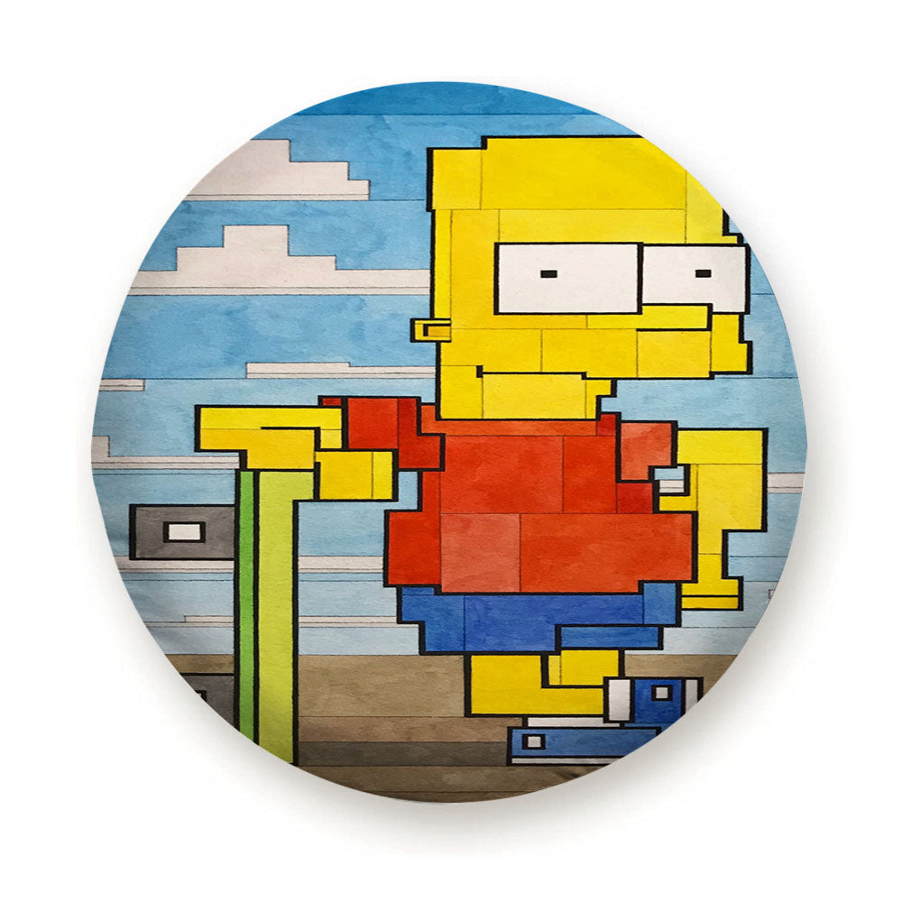 Lister Bart Simpson Tire Cover