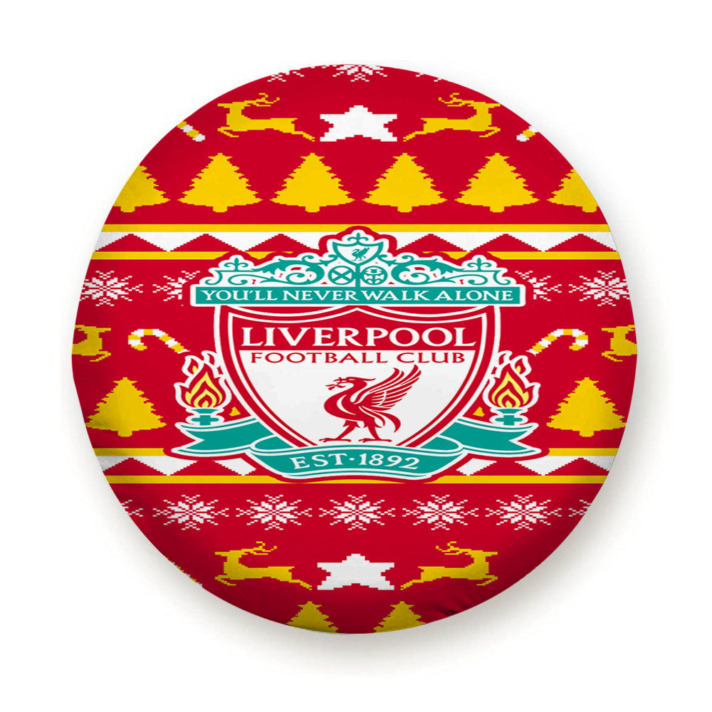 Liverpool Fc Christmas Sweater Tire Cover