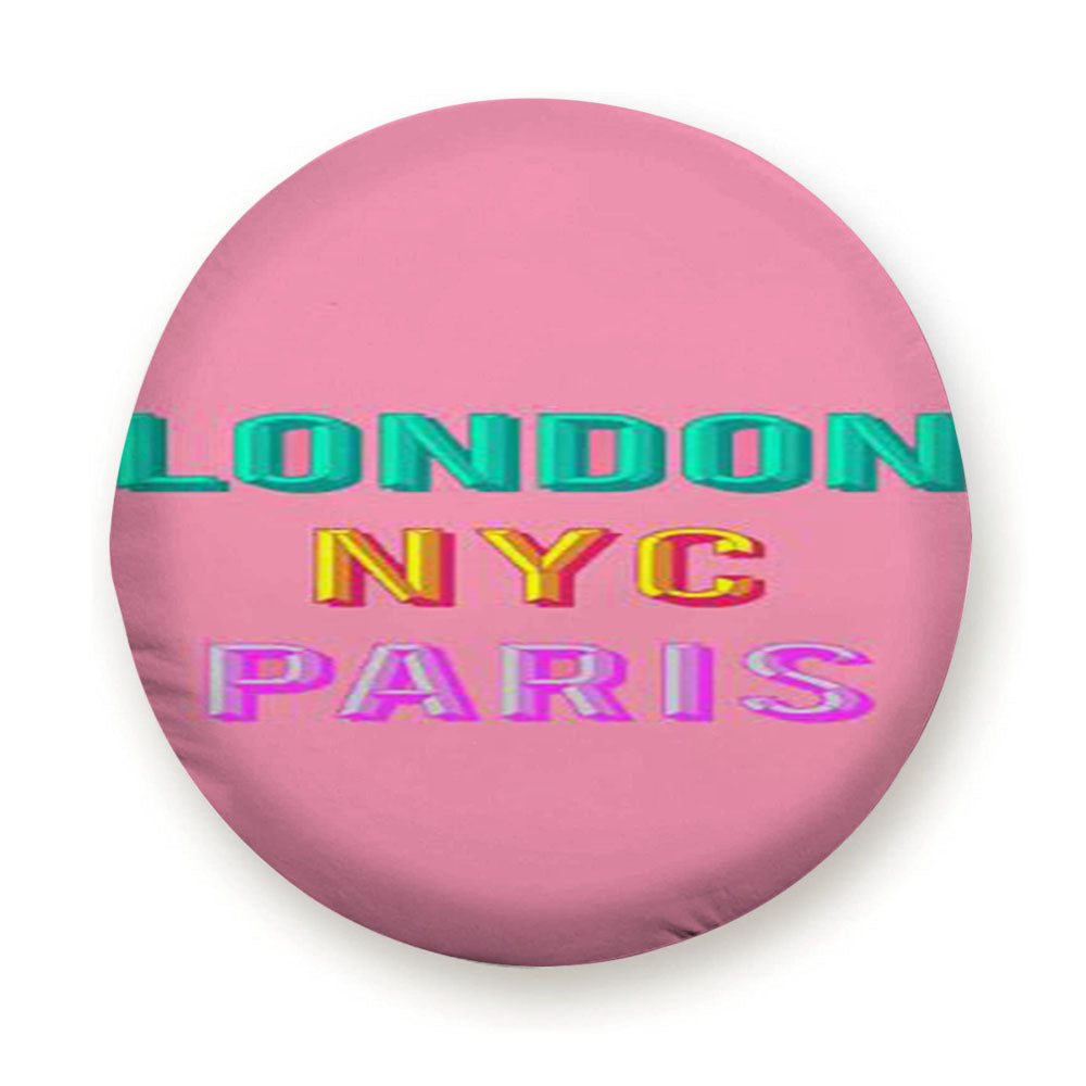 London Nyc Paris Tire Cover