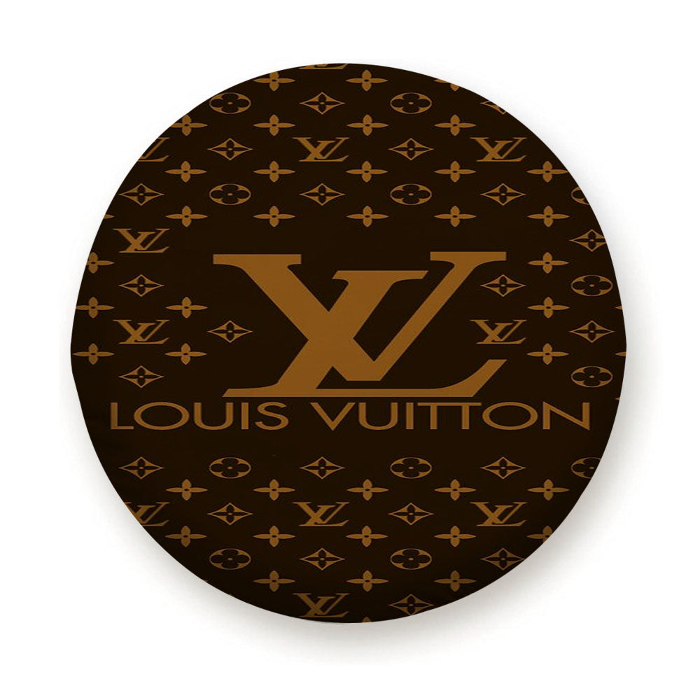 Louis Vuitton Brown Pattern Tire Cover