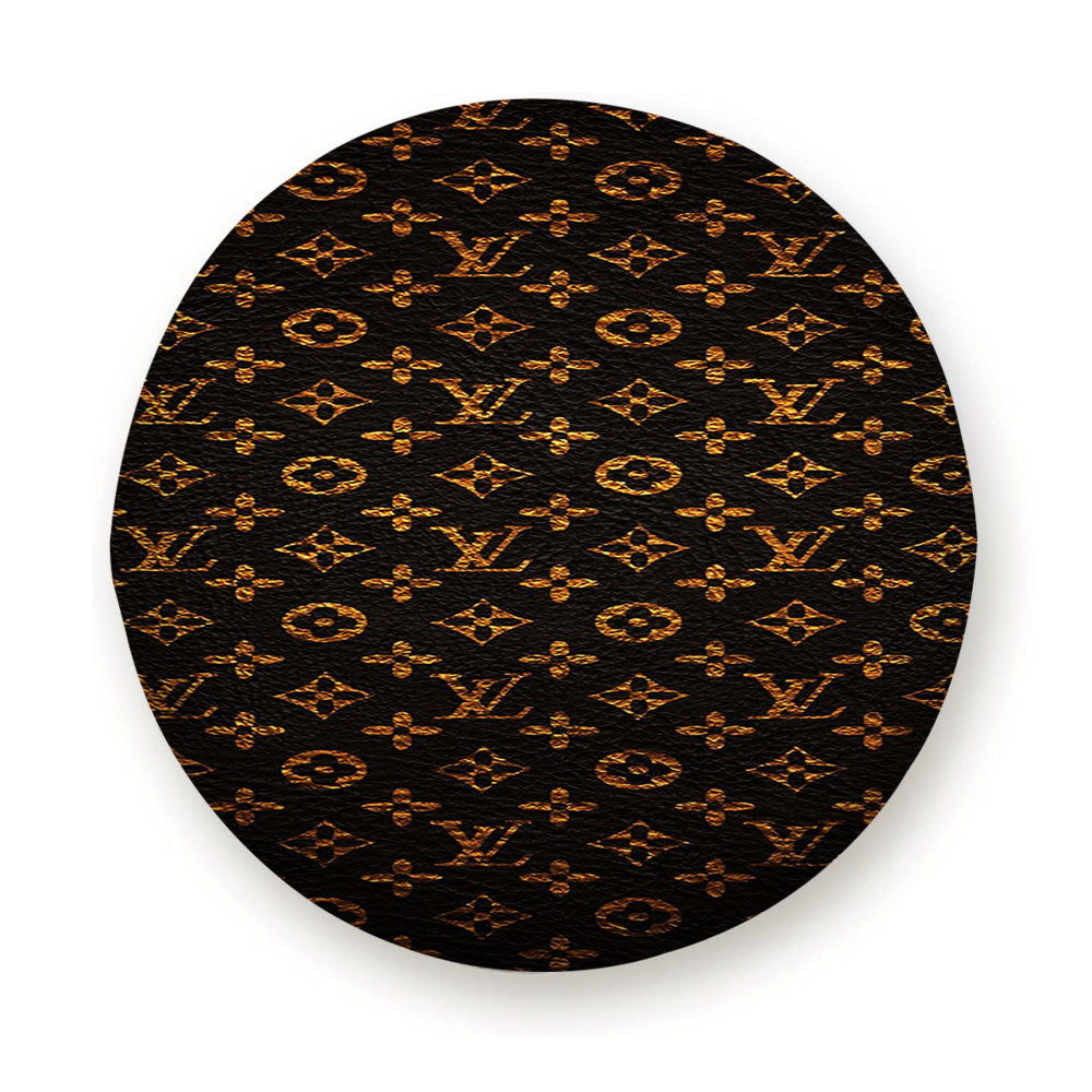 Louis Vuitton Leather Pattern Tire Cover