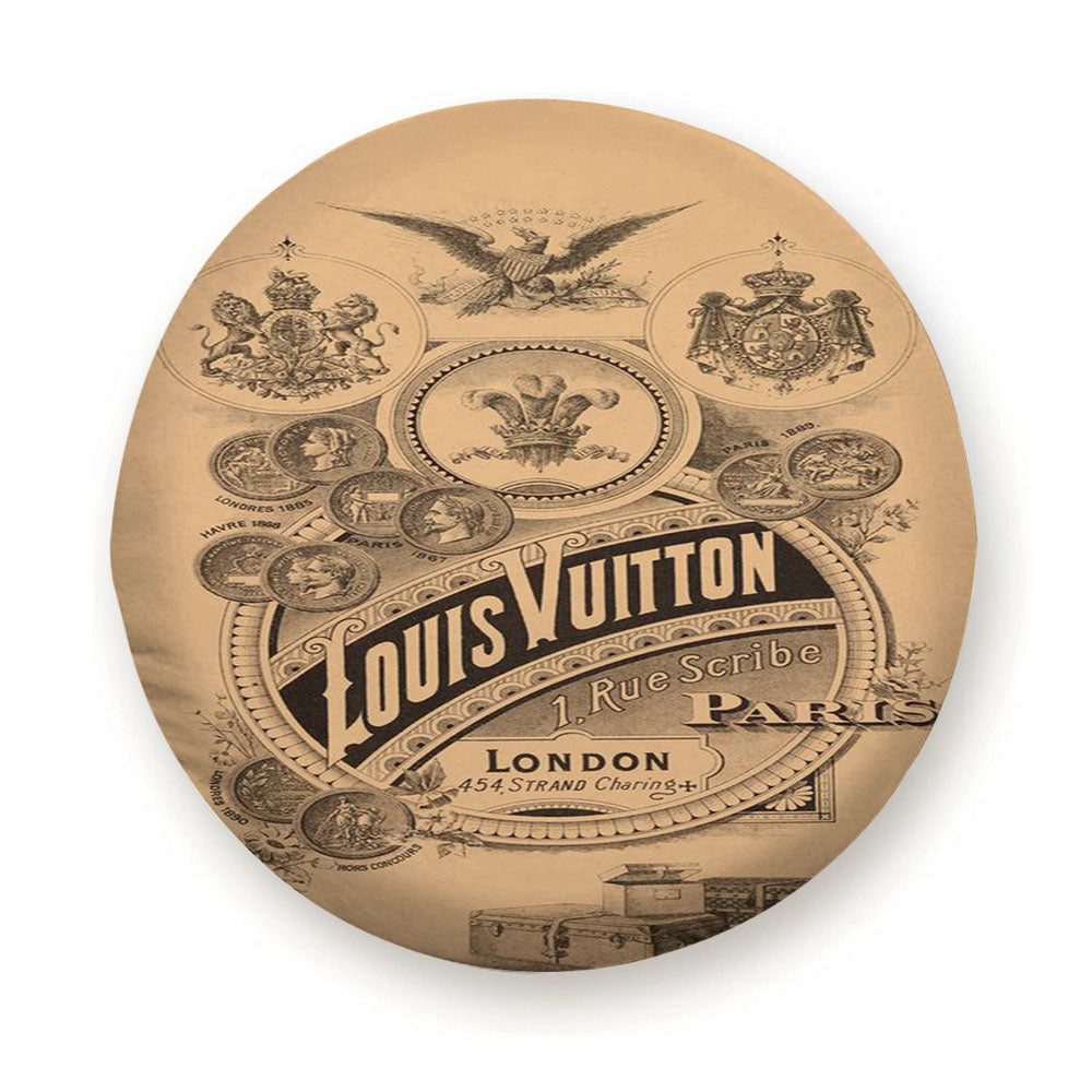 Louis Vuitton London Paris Vintage Retro Tire Cover