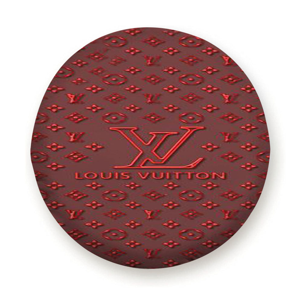 Louis Vuitton Maroon Tire Cover