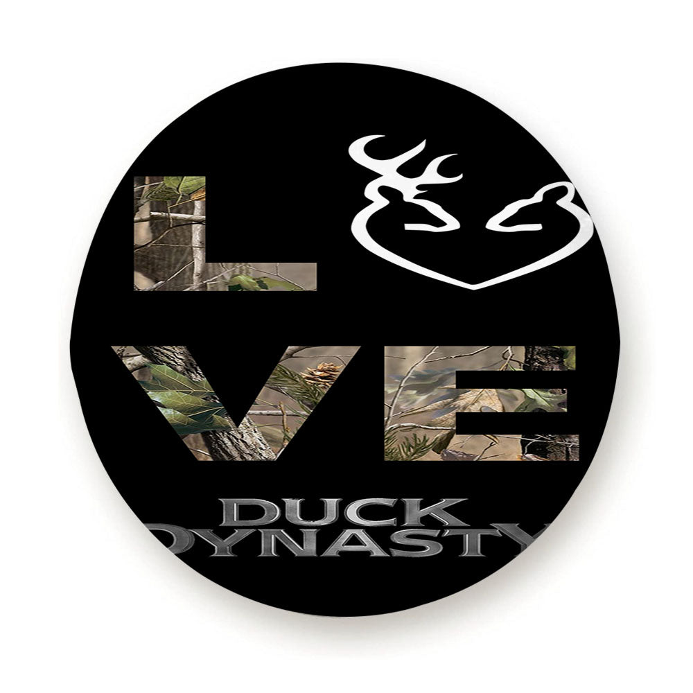 Love Browning Deer Duck Dynasty Tire Cover