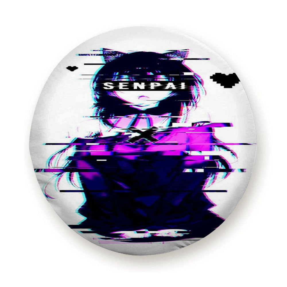 Love Senpai Anime Wallpaper Tire Cover