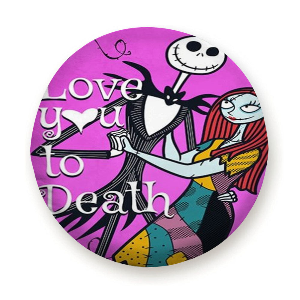 Love You To Death Tire Cover