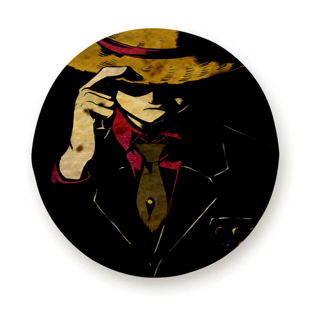 Luffy Black Tire Cover