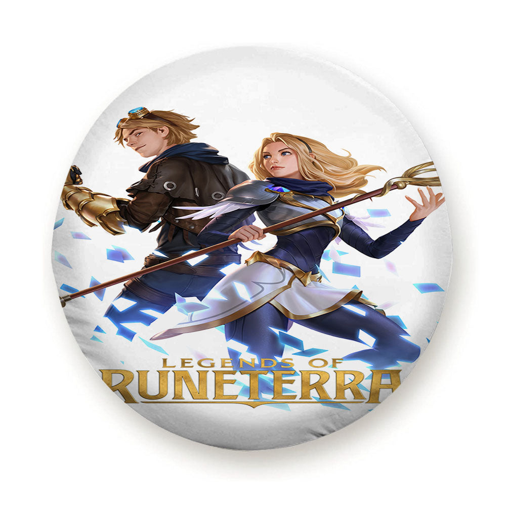 Lux Ezreal Lol Legends Of Runeterra Tire Cover