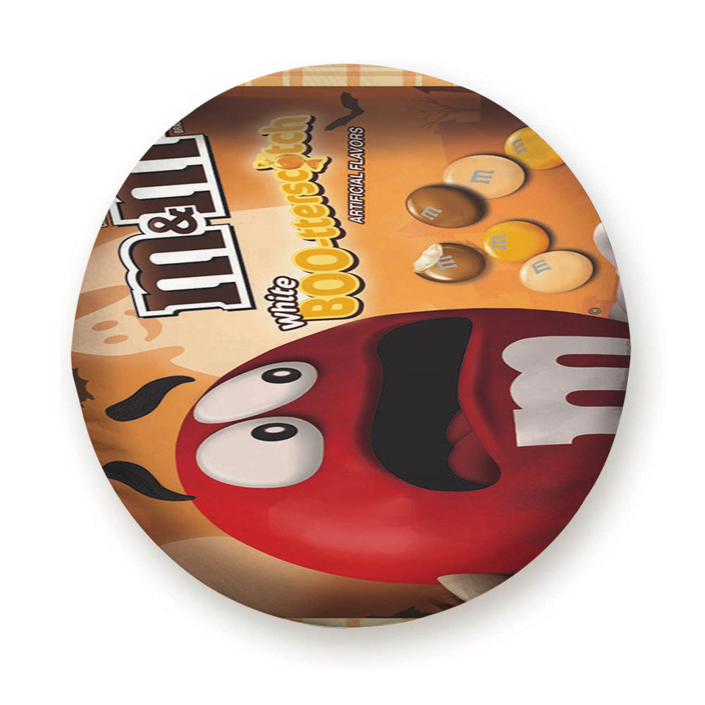 M&M White Bootterscotch Atificial Flavors Candy Tire Cover