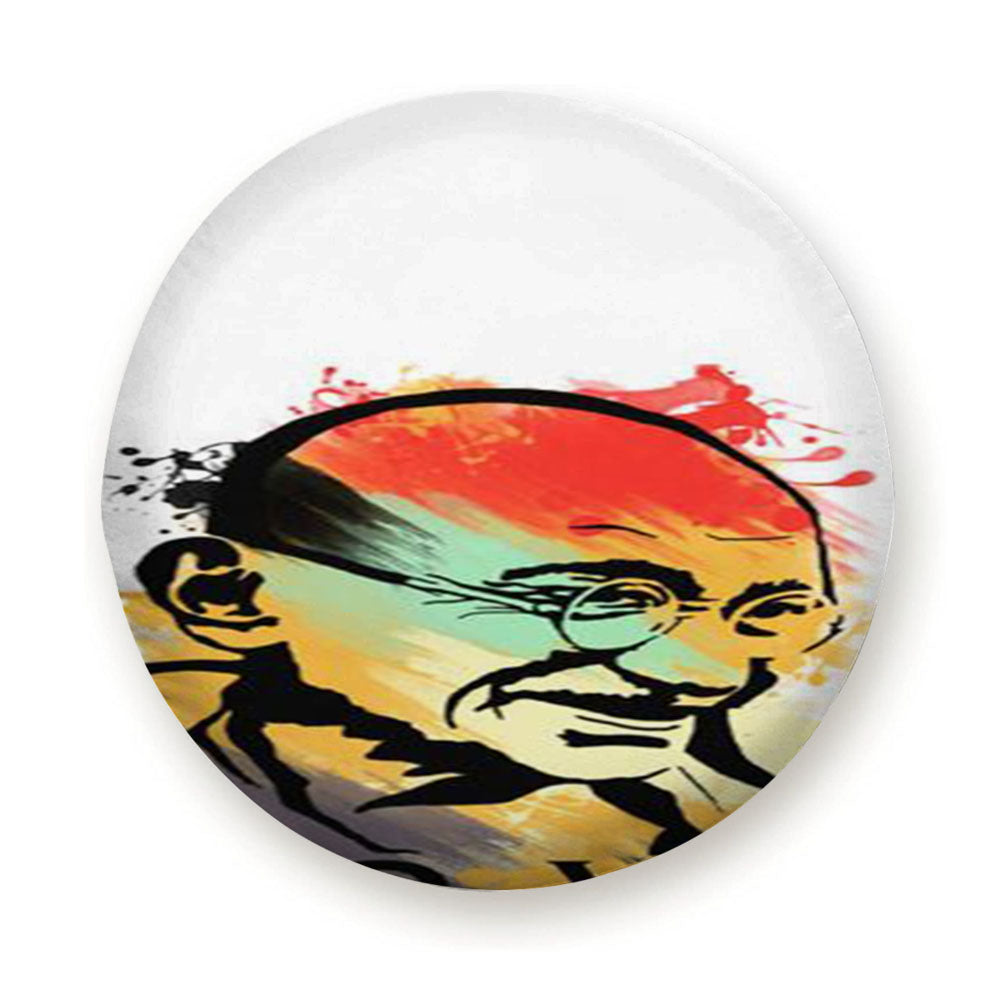 Mahatma Gandhi  Tire Cover