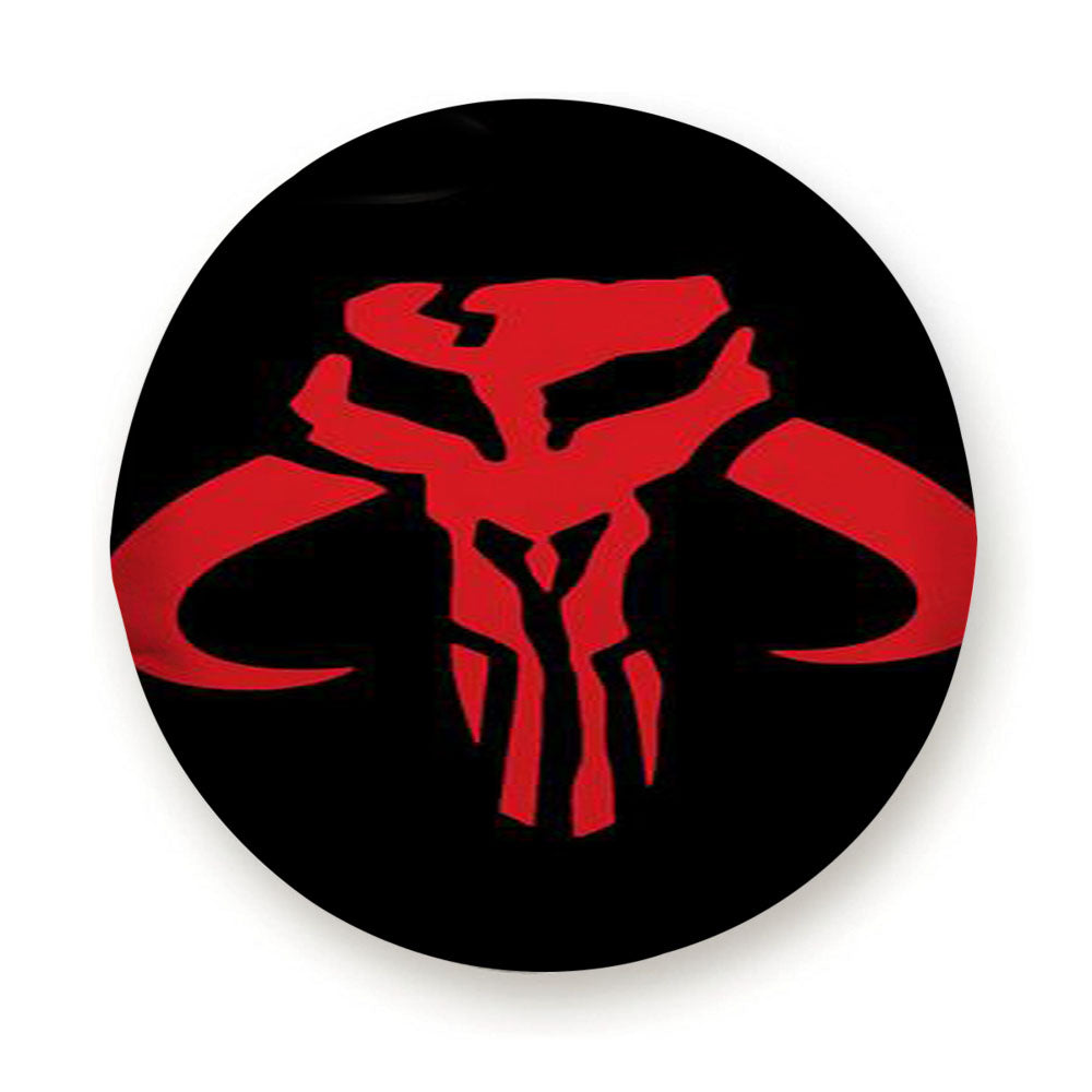Mandalorian Skull Boba Fett Tire Cover
