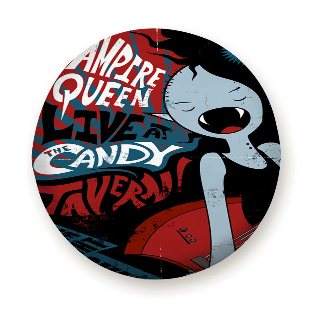 Marceline The Vampire Queen Adventure Time Concert Tire Cover
