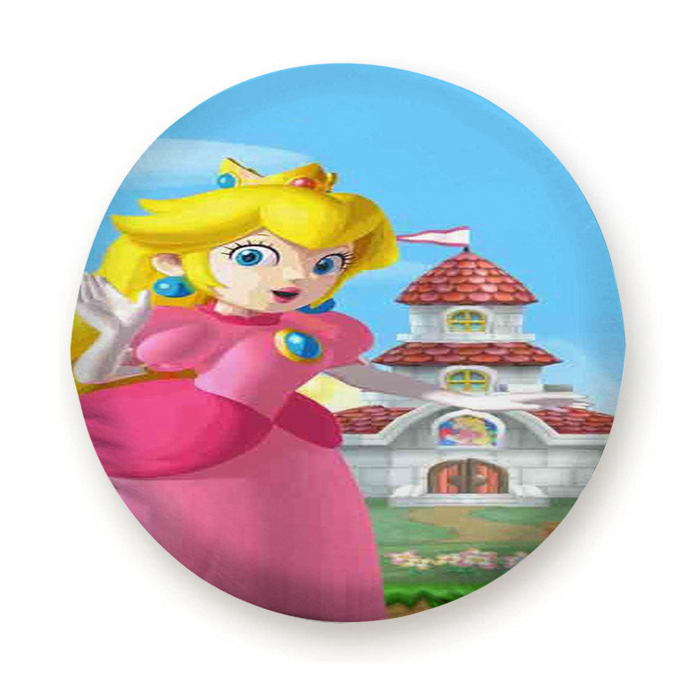 Mario And Princess Peach Left Tire Cover