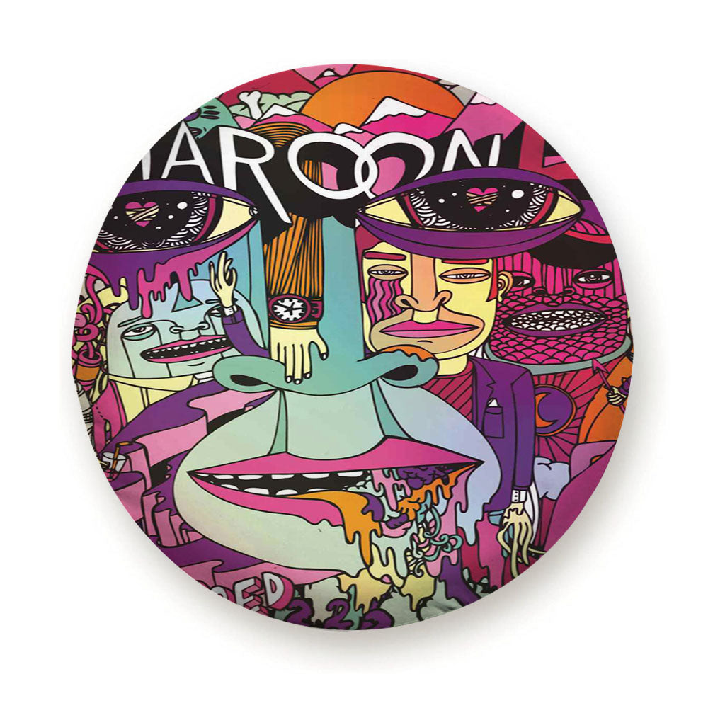Maroon 5 Art Quote Tire Cover