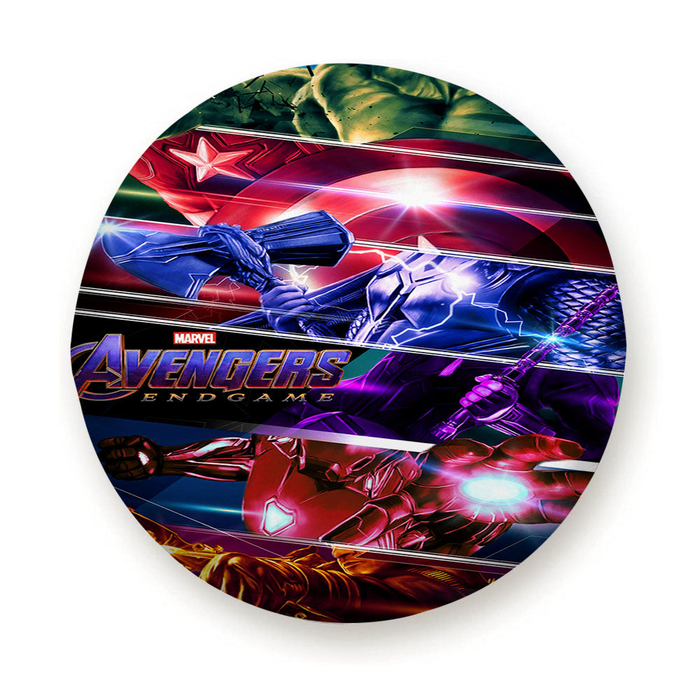 Marvel Avengers Endgame Heroes Poster Tire Cover