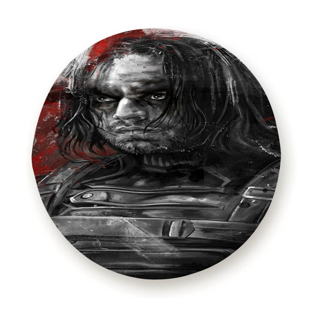 Marvel Bucky Tire Cover