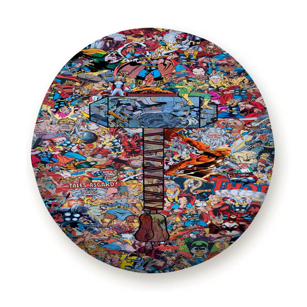 Marvel Collage Tire Cover