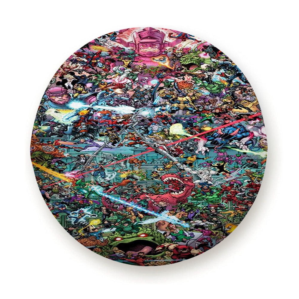 Marvel Comic All Character Collection Tire Cover
