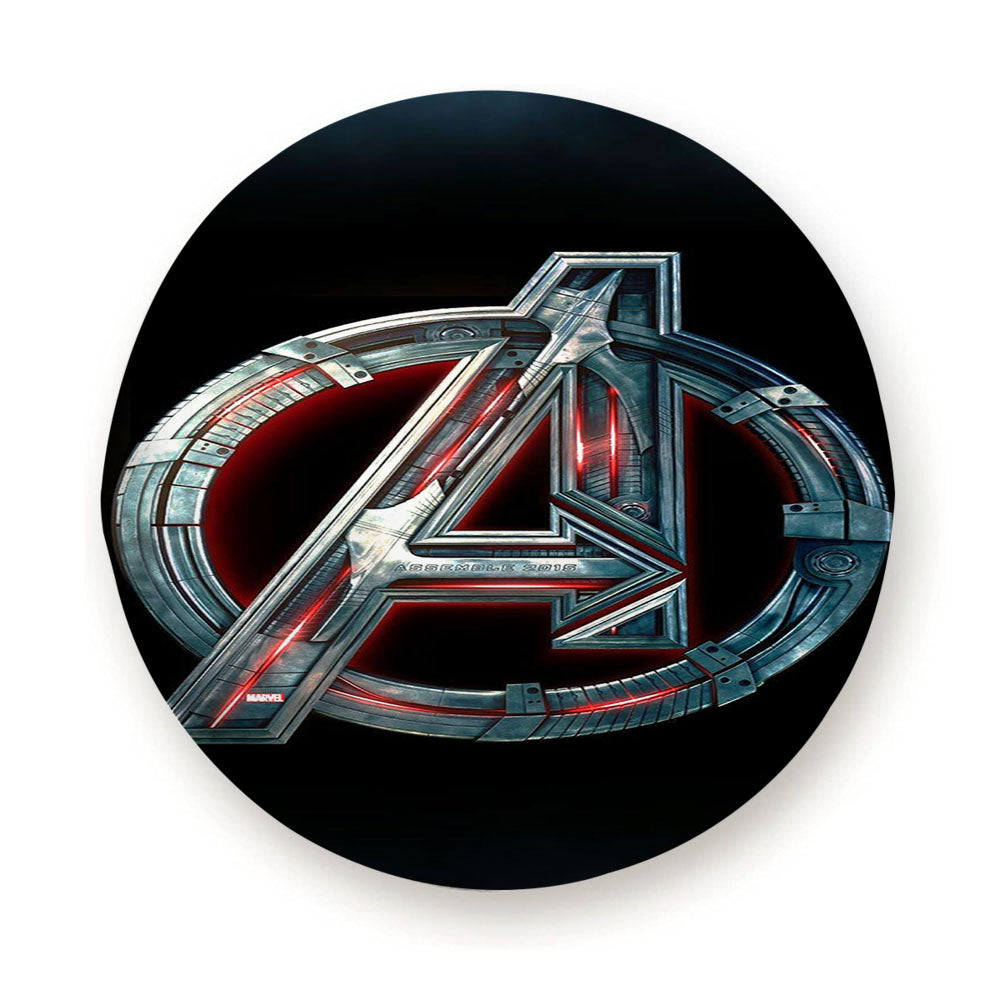 Marvel Logo Desaign Tire Cover