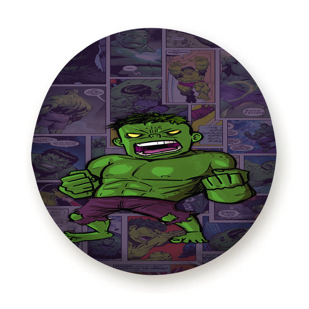 Marvel Studio Hulk Comic Tire Cover