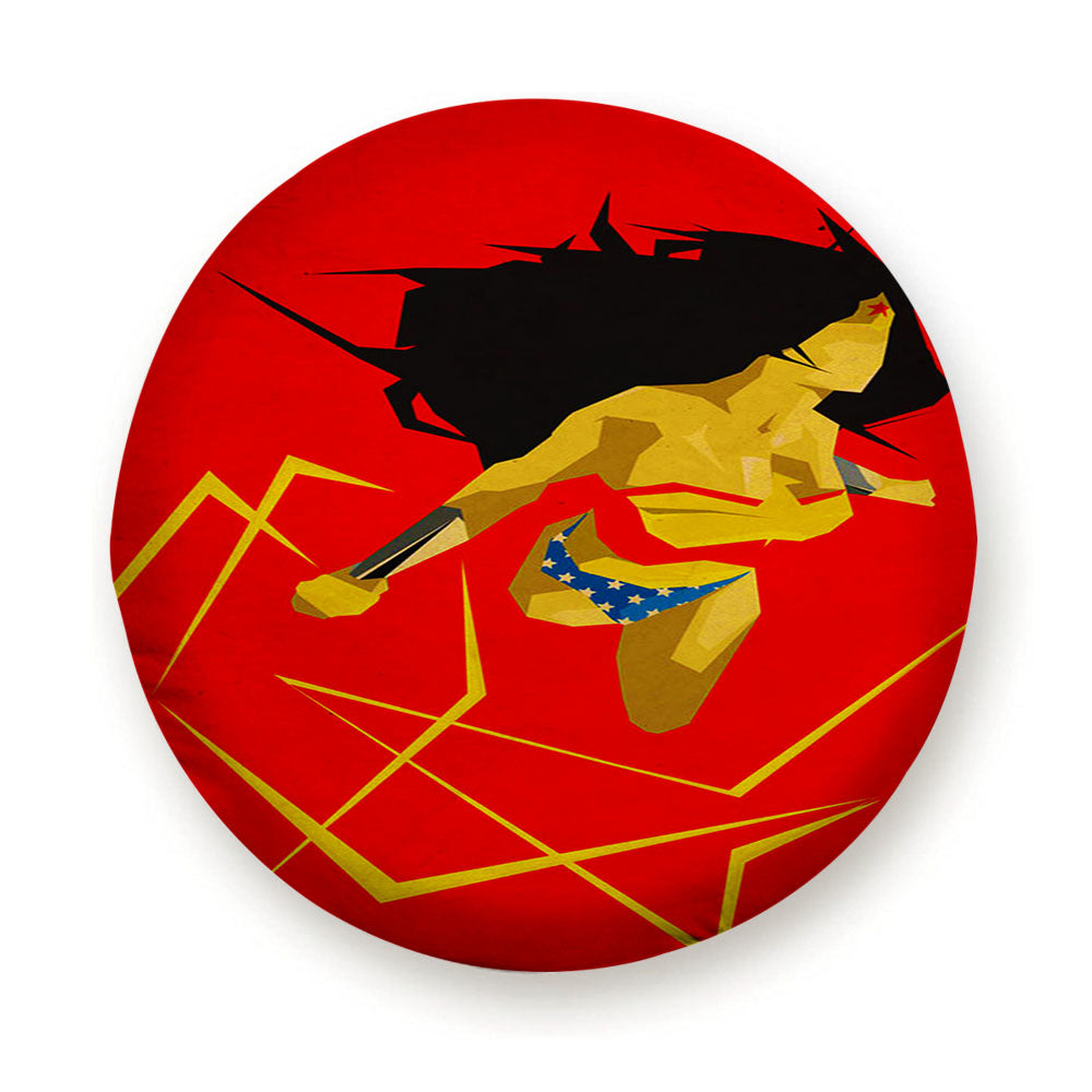 Wonder Woman Vector Tire Cover