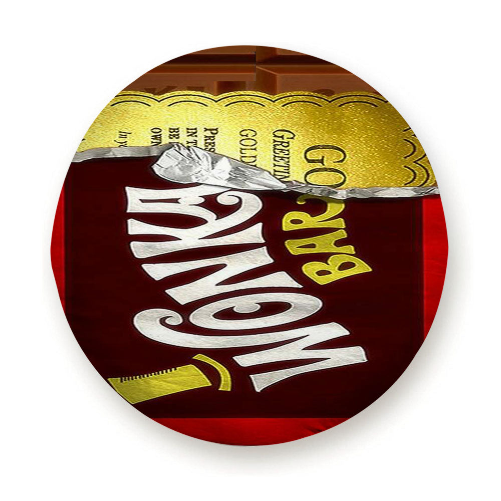 Wonka Bar Golden Ticket Tire Cover