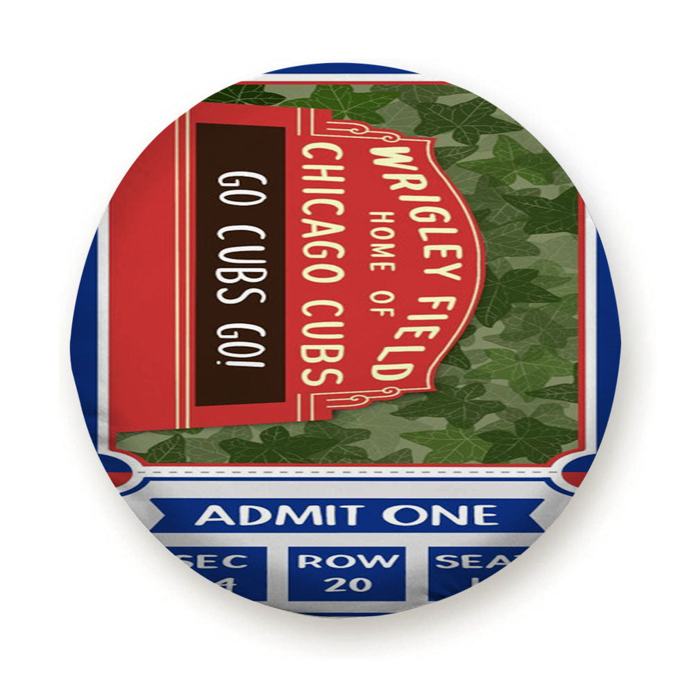 Wrigley Field Home Of Chicago Cubs Tire Cover