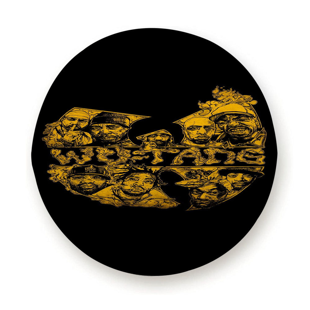 Wu Tang Clan Art Poster Tire Cover
