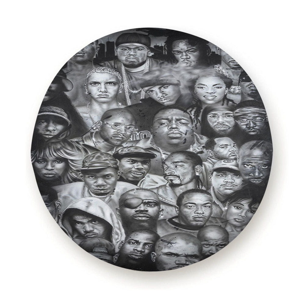 Wu Tang Clan Big Legends Of Rap Tire Cover