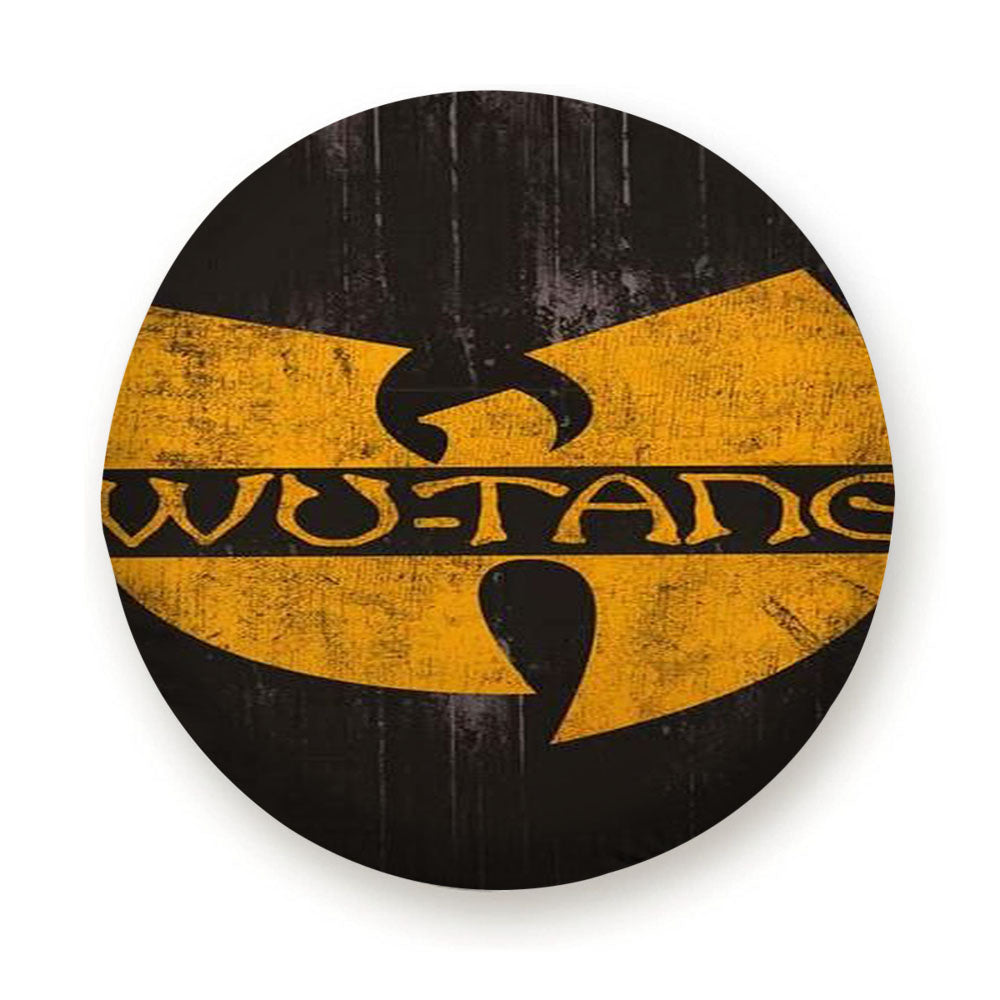 Wutang Clan Wood Pattern Texture Style Tire Cover