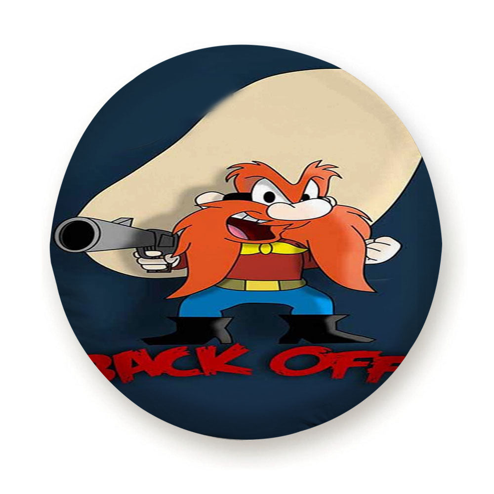 Yosemite Sam Cartoon Tire Cover