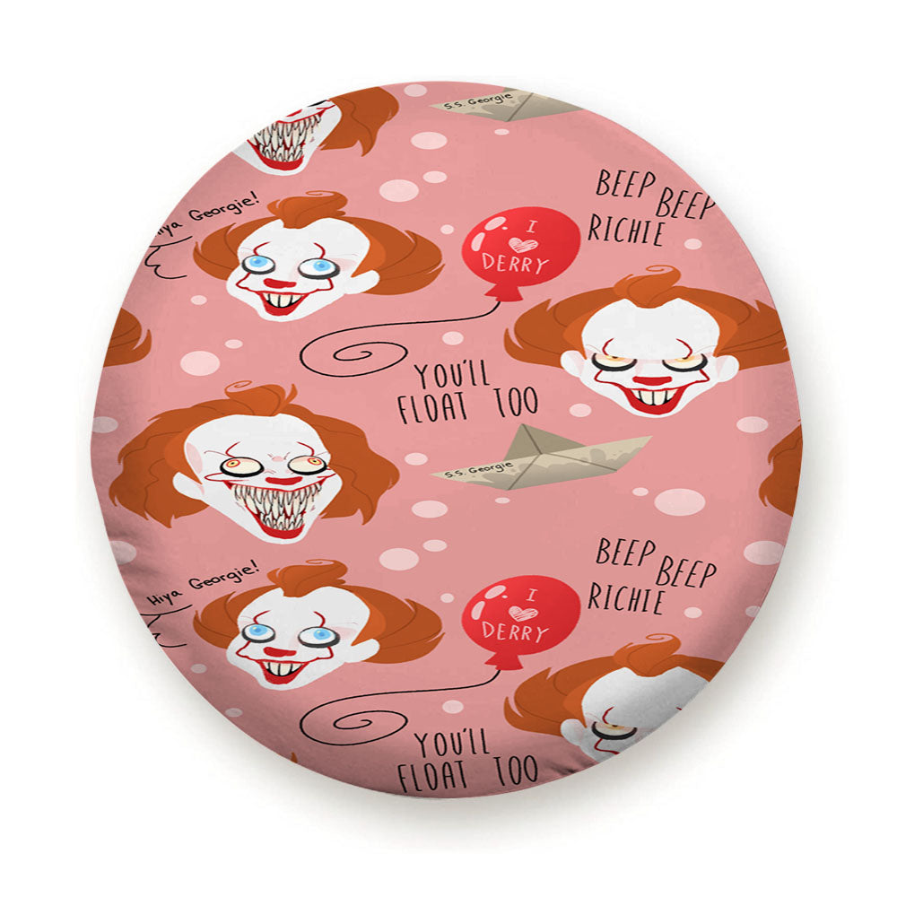 Youll Floar Too Pennywise Pattern Tire Cover