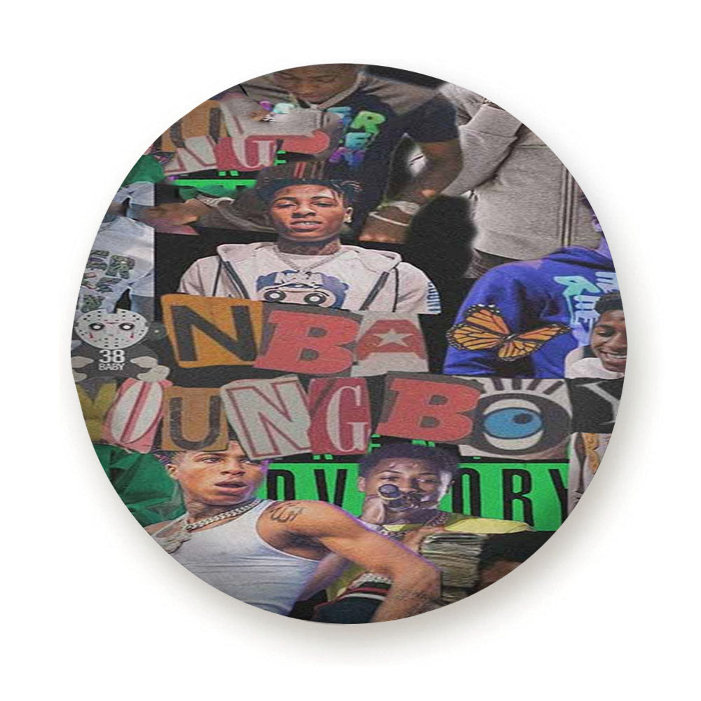 Youngboy Nba Collage 2 Tire Cover