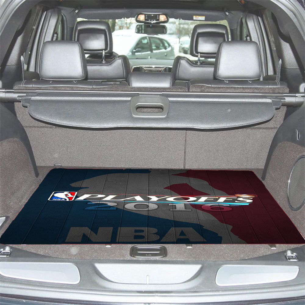 2016 Nba Playoffs Logo Car Trunk Mat Non Slip