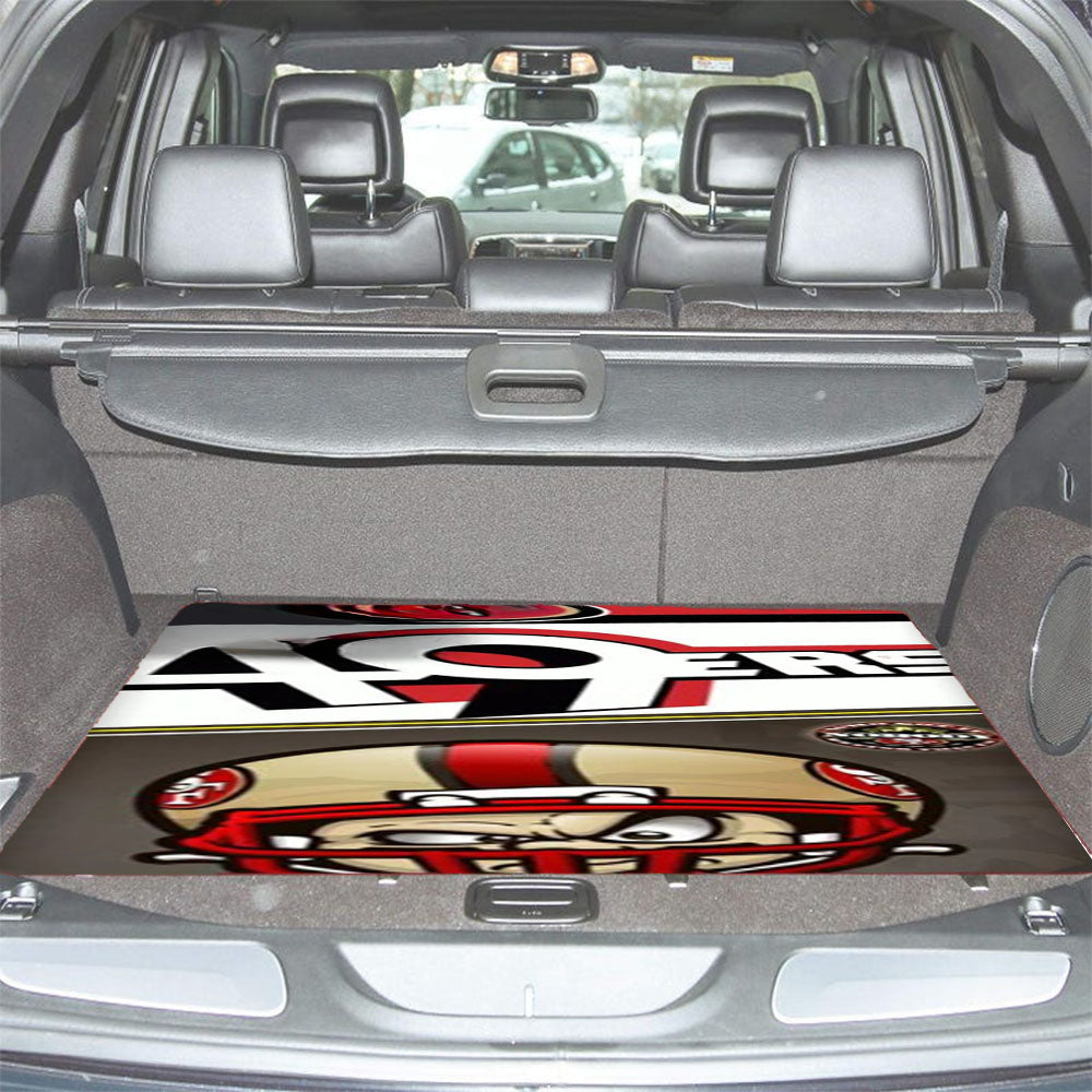 49Ers Car Trunk Mat Non Slip