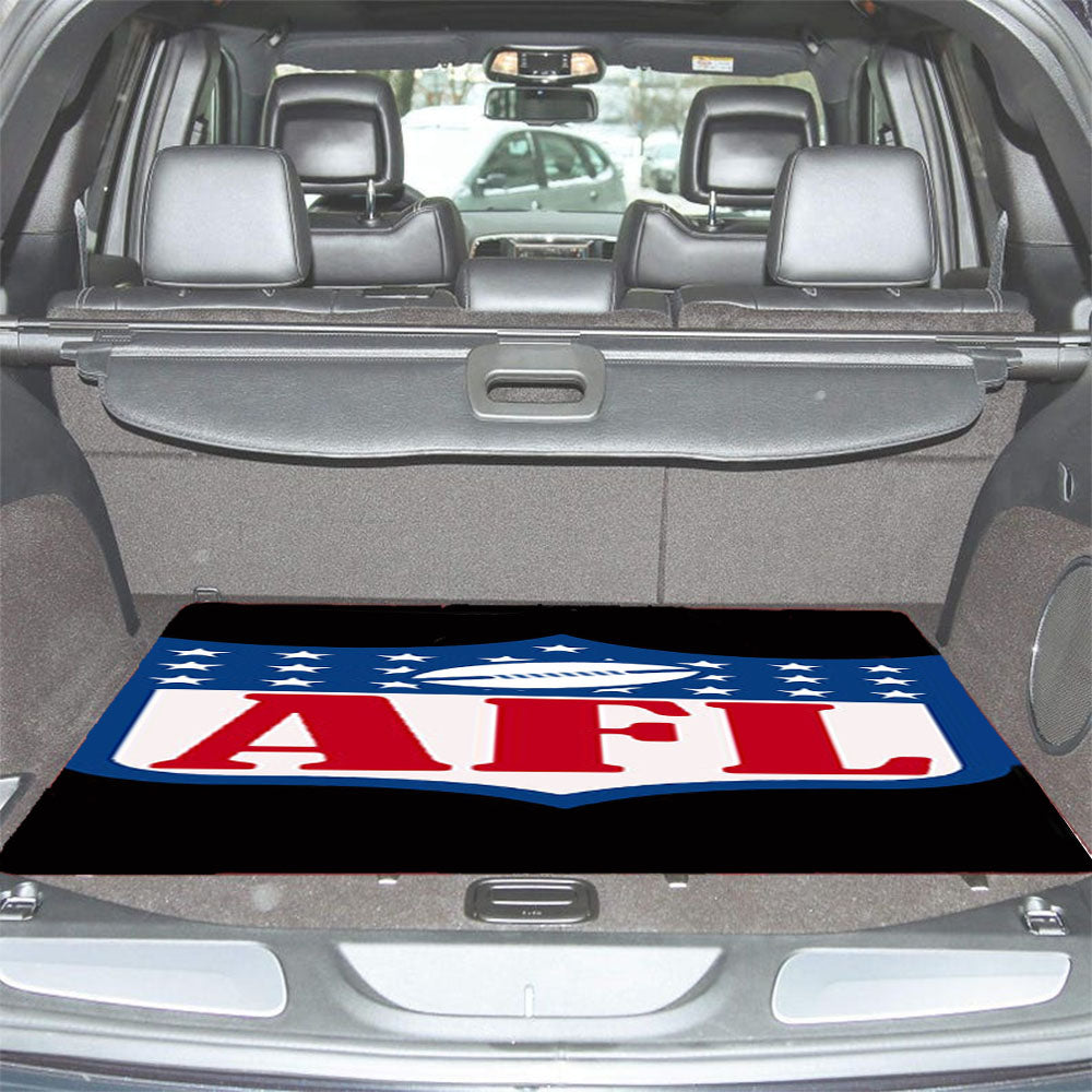 Afl Black Car Trunk Mat Non Slip