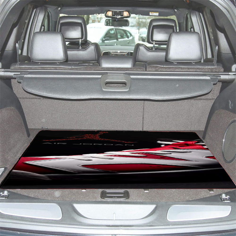 Air Jordan Shoes Logo Car Trunk Mat Non Slip