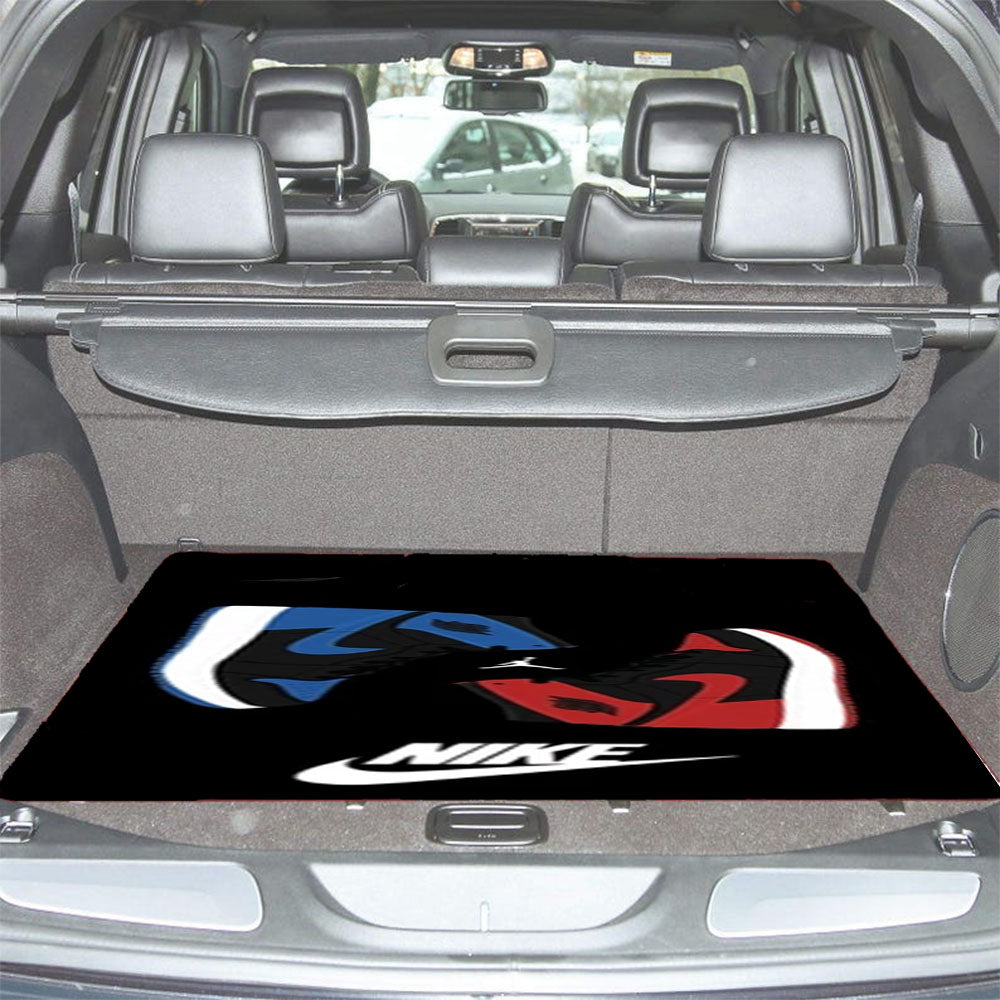Air Jordan Sneakers Car Trunk Mat Non Slip