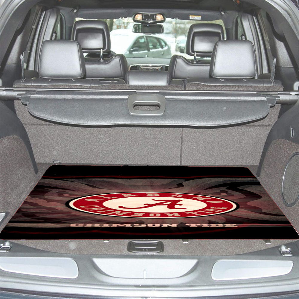 Alabama Crimson Tide 6 Car Trunk Mat Non Slip