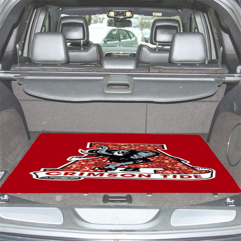 Alabama Crimson Tide Football Car Trunk Mat Non Slip