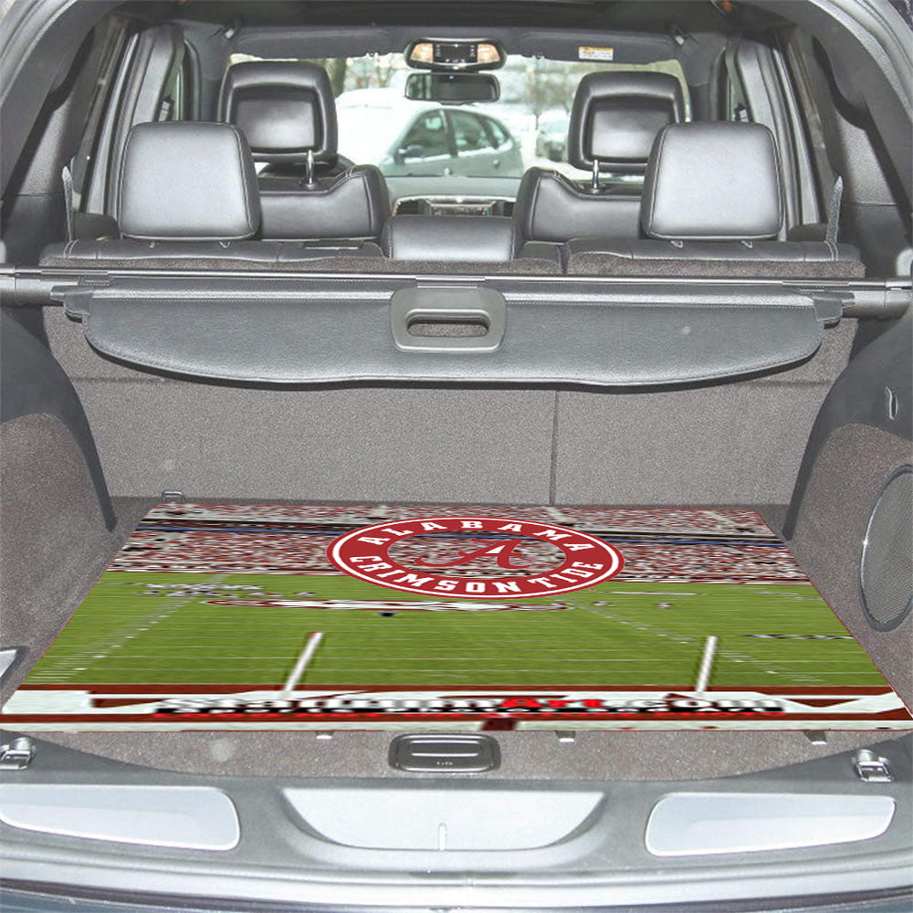 Alabama Crimson Tide Home Car Trunk Mat Non Slip