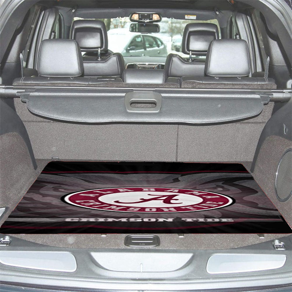 Alabama Crimson Tide Logo Car Trunk Mat Non Slip