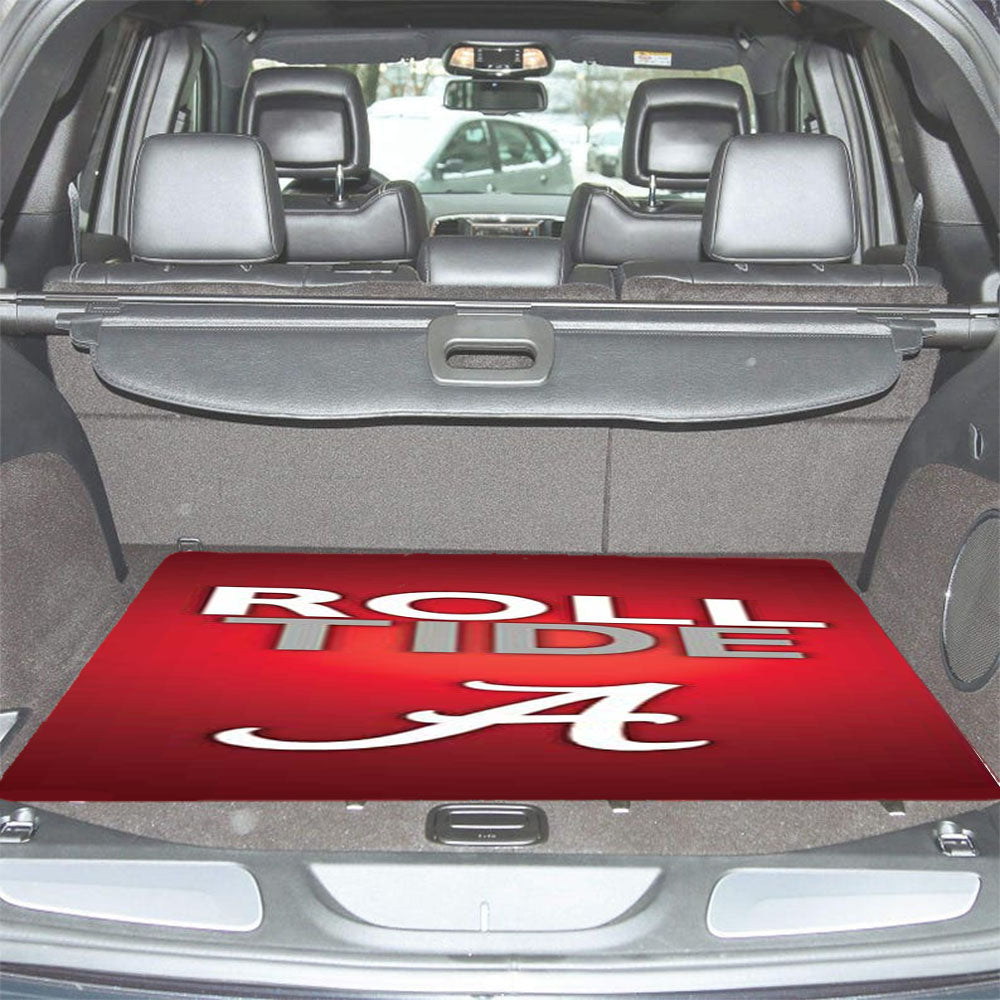 Alabama Crimson Tide Roll Tide Car Trunk Mat Non Slip
