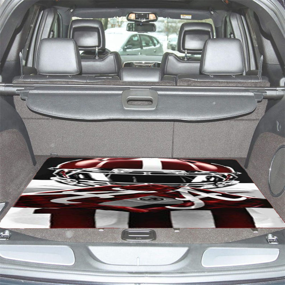 Alabama Crimson Tide Symbol Car Trunk Mat Non Slip